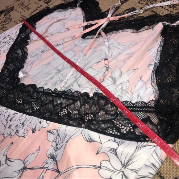 Cacique NWOT! Floral Print Top Babydoll Size 18/20 - Picture 7 of 13